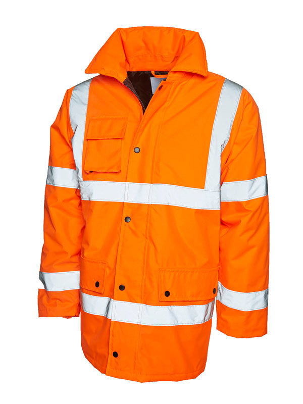Safety Hi-Vis Long Jacket UC803