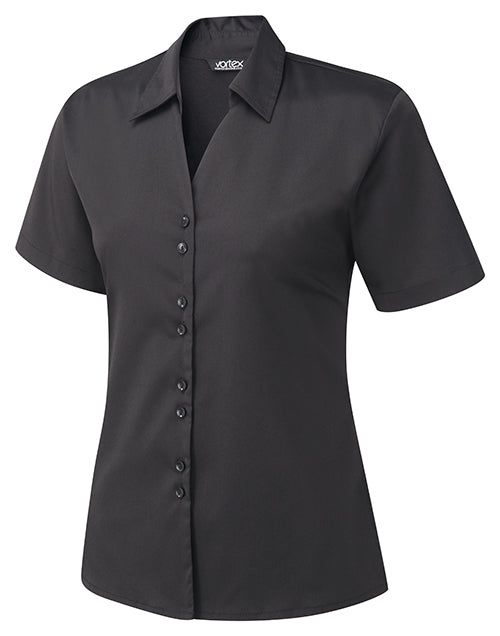 FREYA Short Sleeve Cotton Touch Blouse