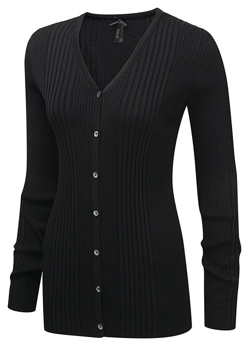 KRISTIN Long Sleeve V- Neck Cardigan